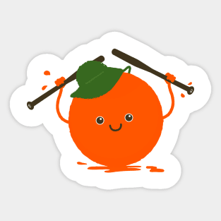 Clockwork orange juice Sticker